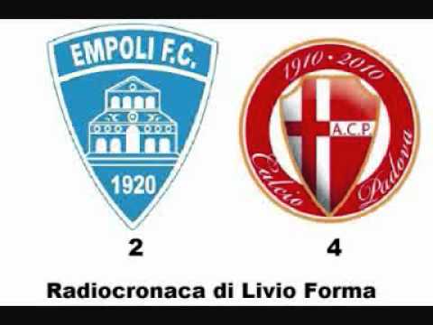 Empoli-Padova 2-4 di Livio Forma (1/10/2011) Radiocronaca da Radio 1 RAI
