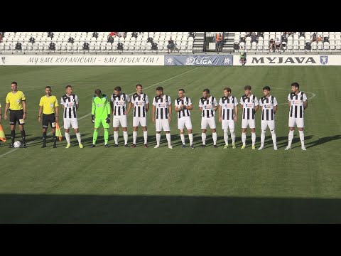 Úvodný zápas 2 . ligy Spartak Myjava - FC ŠTK 1914 Šamorín.