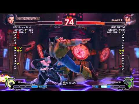 UFC Bruce Ricci (Rose) Vs, MMS NATIVE (Hawk)