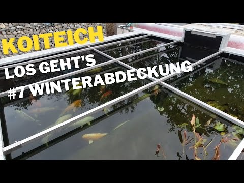 Koiteich #7 Die Abdeckungen