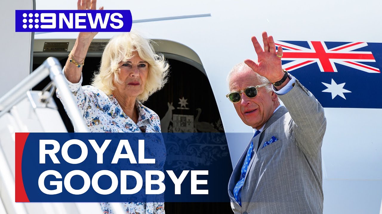 King Charles and Queen Camilla finished their Royal Australian Tour | 9 News Australia