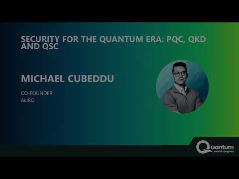 Security for the Quantum Era: PQC, QKD and QSC (Quantum World Congress 2024)
