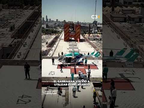 🚁 EL HOSPITAL GARRAHAN VOLVIÓ A UTILIZAR SU HELIPUERTO LUEGO DE 4 AÑOS | Cadena 3 Argentina