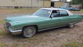 1972 Cadillac Sedan Deville Walk Around and Drive By