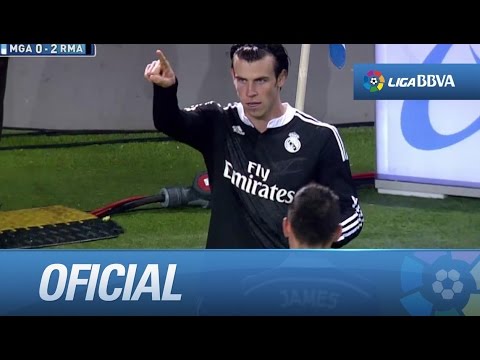 Gol de Bale (0-2) en el Málaga CF - Real Madrid - HD