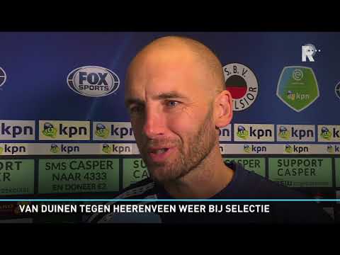Mike van Duinen keert terug in Excelsior-selectie
