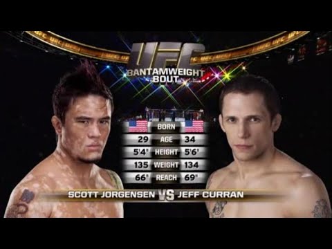Scott Jorgensen vs Jeff Curran full fight