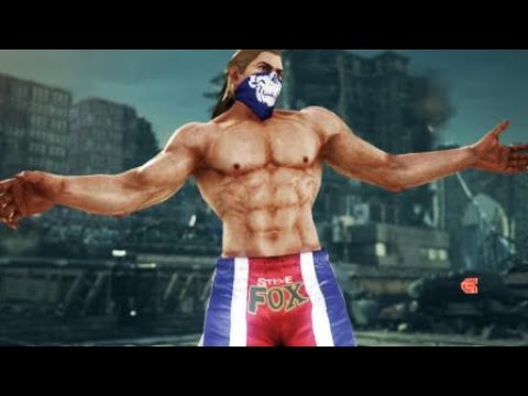 TEKKEN 7 | Steve vs Raven. Couldn't see what she was doing at times cuz of the outfit lol