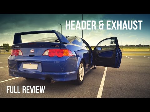 Skunk2 Megapower RR 3" EXHAUST & PLM HEADER REVIEW! Honda Integra Type R DC5 (Acura RSX)