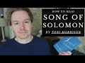 How to Read Song of Solomon by Toni Morrison