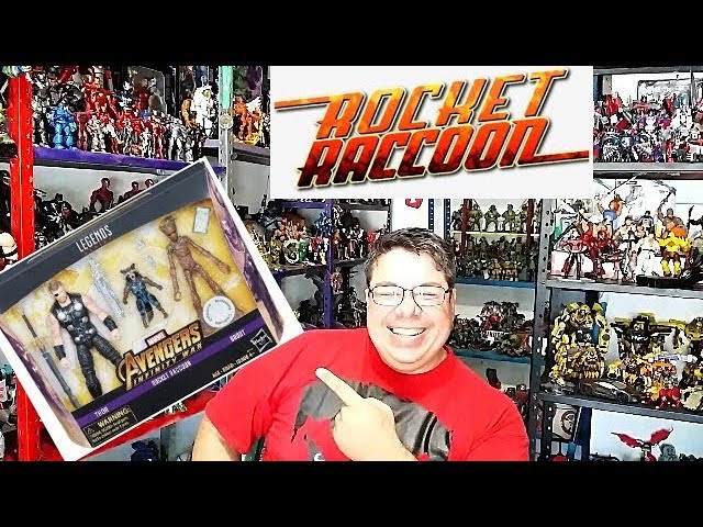 Vídeo relacionado con Marvel Infinity War Rocket Raccoon Digital Abstract Camiseta