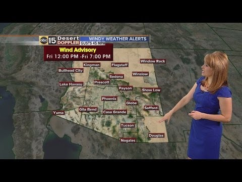 Arizona Weather Forecast PM: January 30, 2013