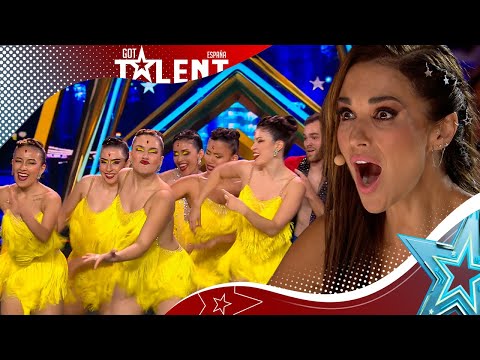 Bailan SALSA, ¡con una embarazada de siete meses! | Audiciones 8 | Got Talent España 2023