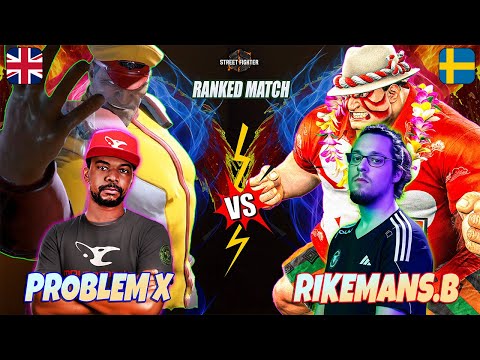 SF6 | PROBLEM X (M.Bison) vs RIKEMANSBARNET (E.Honda) 👉 High-Level Street Fighter 6 Gameplay