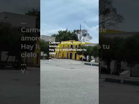 está es la plaza del el Carmen de bolivar