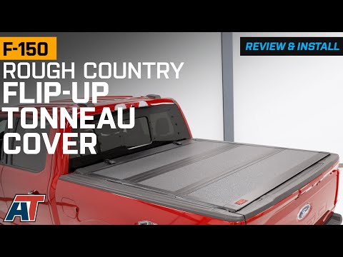 2021-2024 F-150 Rough Country Hard Tri-Fold Flip-Up Tonneau Cover Review & Install