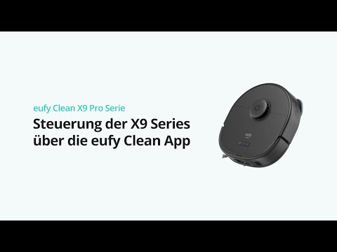 Steuerung der X9 Series über die eufy Clean App