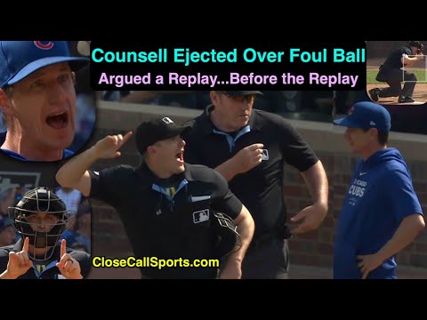 E64 - Craig Counsell Ejected During a Replay Review for Telling Umpire Brennan Miller He's Terrible