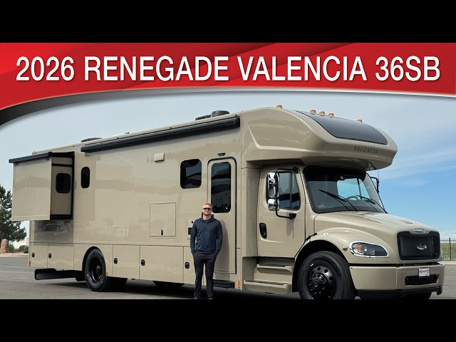 Preview image of 2026 Renegade Valencia 36SB Mojave Exterior youtube video