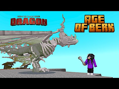 Age of Berk + How to Train Your Dragon in Minecraft / The Boneknapper