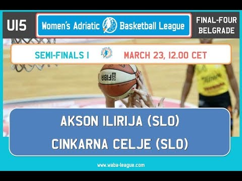 WABA U15 F4 / Beograd / Ilirija - Celje