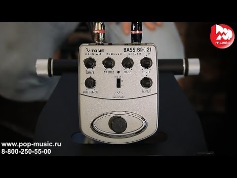 Русскоязычный обзор педали эффектов Behringer BDI21