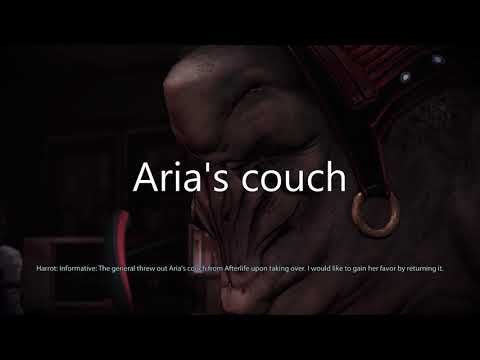Mass Effect 3 Legendary Edition - Aria's couch