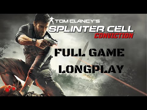 SPLINTER CELL: CONVICTION - Walkthrough | FULL GAME (No Commentary)
