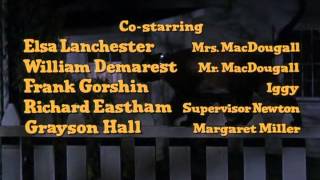 That Darn Cat (1965)  -- OPENING TITLE SEQUENCE