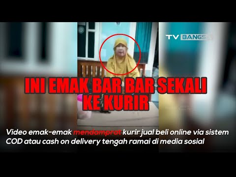 Viral Emak-emak Damprat Kurir Online Shop: Blok-G*oblok