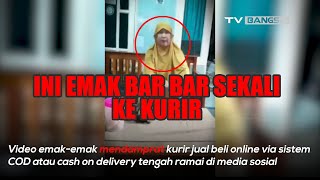 Viral Emak-emak Damprat Kurir Online Shop: Blok-G*oblok