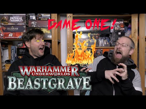 Underworlds Beastgrave - Battle Report - Crackmarrow's Grymwatch vs The Eyes of the Nine!