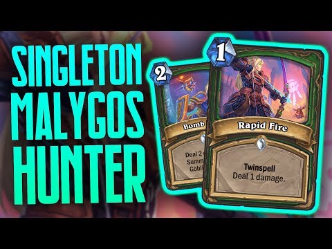 Malygos Highlander Hunter is SURPRISINGLY GOOD | Saviors of Uldum | Hearthstone