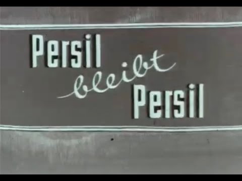 Persil 50er Jahre