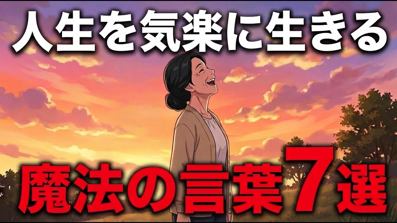 60代から「ため息」ばかりの日常がパッと明るくなる。「幸せを引き寄せる」明るい魔法の言葉7選