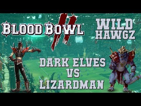 Blood Bowl 2 - Dark Elves (the Sage) vs Lizardmen (Gimmetoro) - WH Playoffs