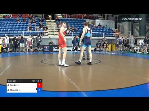 145 Lbs Rnd Of 64 Jack Gaukel Iowa Vs Jakob Chisolm Alabama