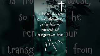 VOTD: Psalm 103:12 #god #bibleverse #allah #jesuschrist #algorithm