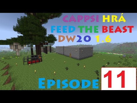 Cappsi hrá Feed the Beast 1.6 [SK] ep. 11 - IC2 a výroba MJ (FullHĐ)