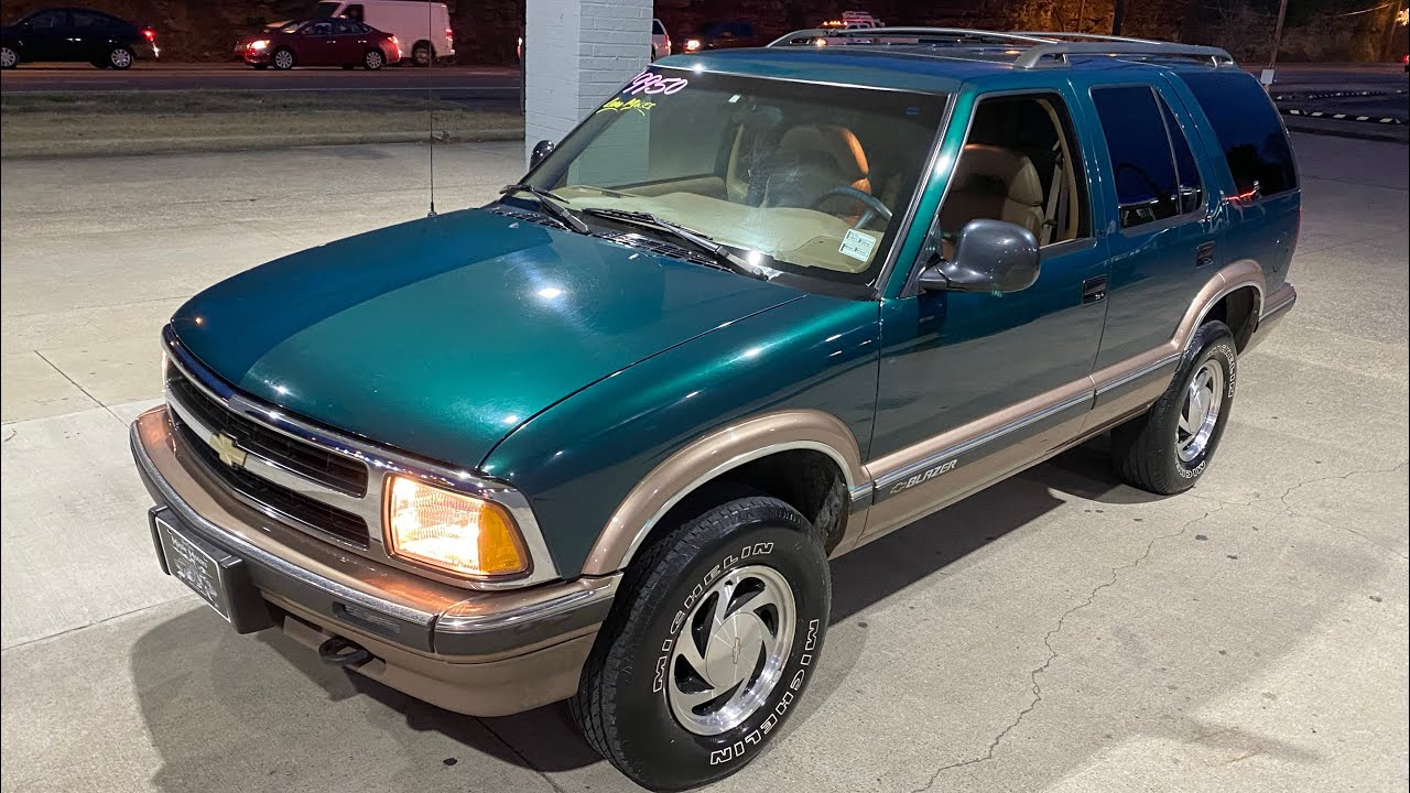 Test Drive 1997 Chevrolet S-10 Blazer 4-Door 4x4 LOW ...
