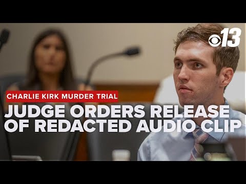 Judge orders release of redacted audio, transcript from closed Tyler Robinson hearing