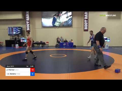 2018 Marine Corps US Open/Senior Men's Freestyle 61 Con 16 #2 - Joey Palmer (Oran) Vs. Alan Waters