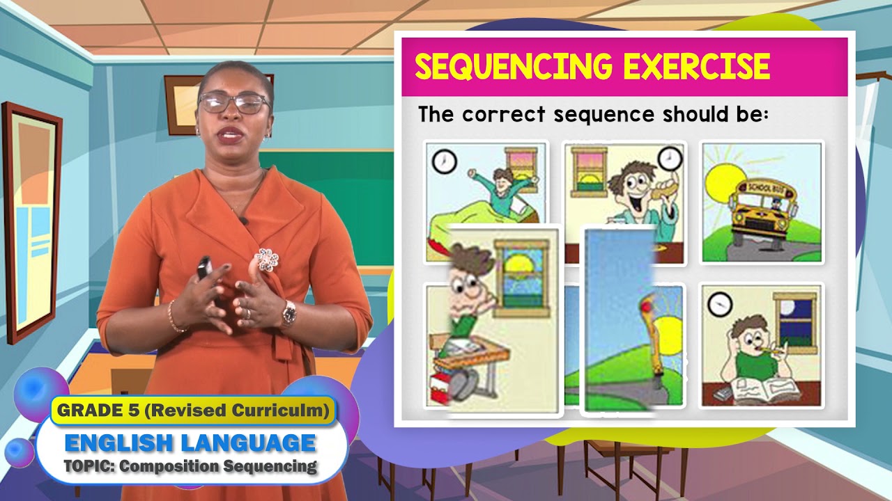 English Language - Grade 5: Comprehension - Sequencing