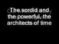 history will teach us nothing lyrics