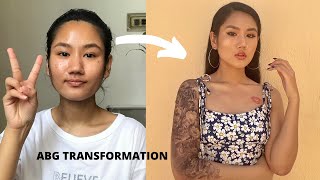 ABG (Asian Baby Girl) Transformation | Turning myself into an *asian baddie*