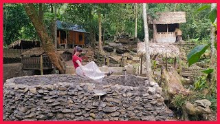 Life off the grid, Slow living in a vast rainforest. Building farm, free life (ep31)
