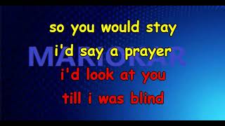 Laura Pausini   One More Time  karaoke