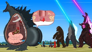 Download lagu Rescue SHIN GODZILLA EARTH From GODZILLA & KONG: The Battle Against Digestive System #5 - FUNNY mp3