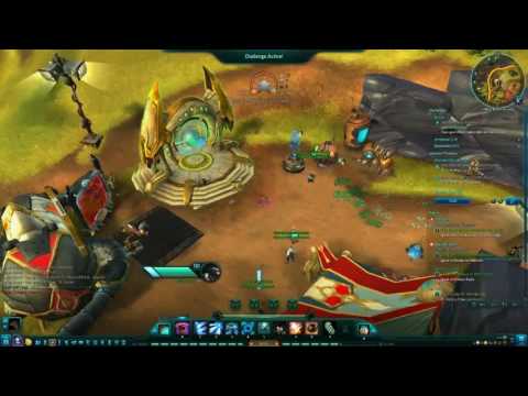 Wildstar F2P MMO - Chua Medic Gameplay Part 13 - Auroria 100% Map Walkthrough