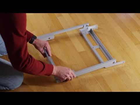 Echelle télescopique de meunier - hauteur de travail 2,45m - Loft Mini TÉLESTEPS